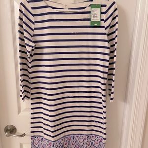 Lilly Pulitzer NWT Bay Dress - Bright Navy